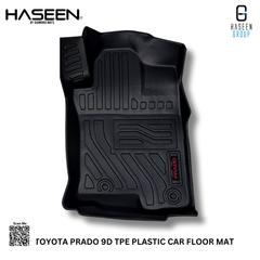 TOYOTA PRADO NEW LUXURY STYLE PLASTIC HEAVY DUTY 9D FLOOR MAT