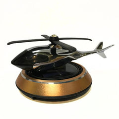 SOLAR HELICOPTER WITH FAN PERFUME FOR CAR DASHBOARD (UNIVERSAL)