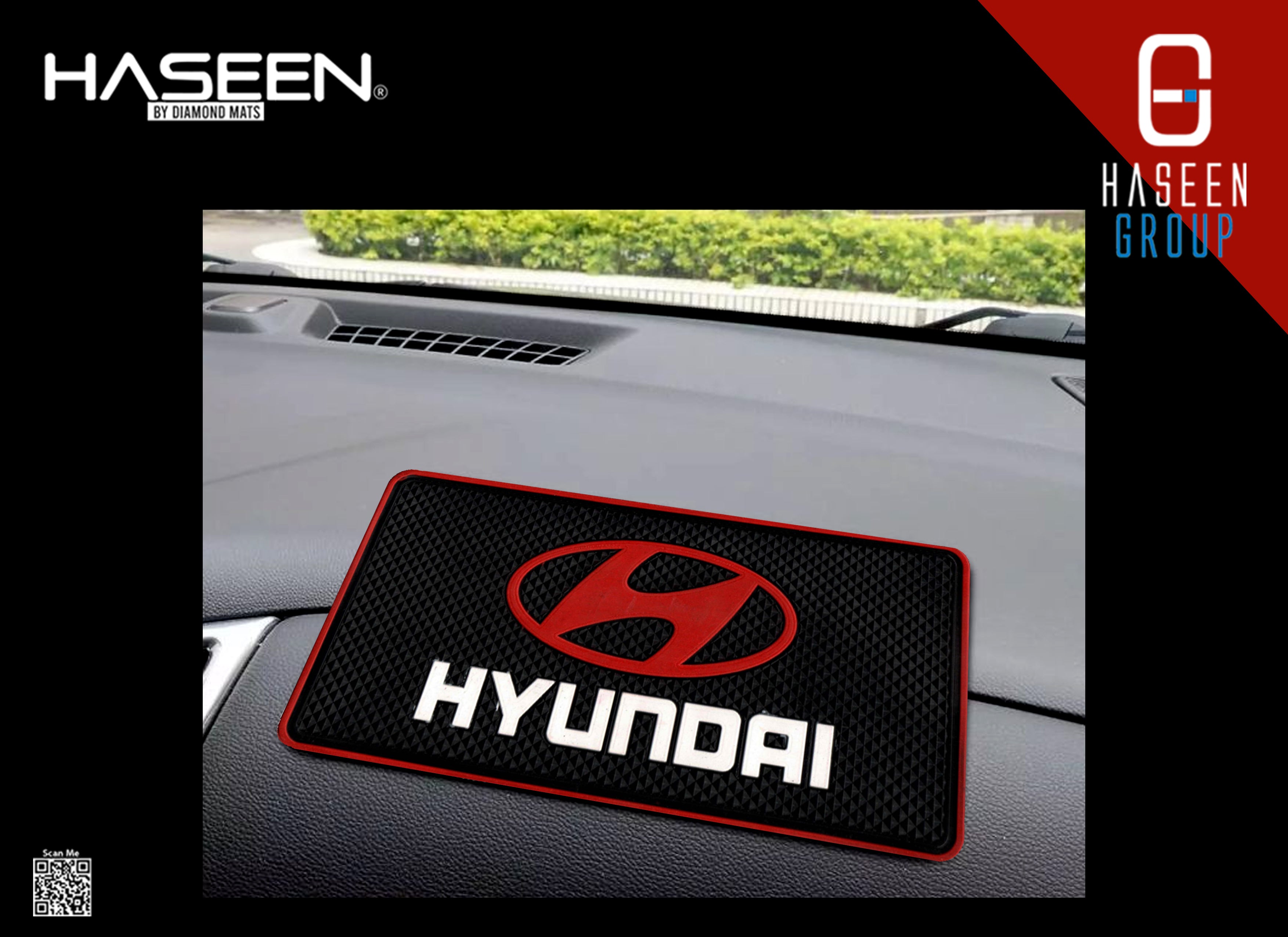 HYUNDAI ANTI SLIP DASHBOARD NON-SLIP MATS