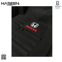 Honda Civic Reborn 5D With LOGO Custom Floor Mat- 2008-2012 - 3 Pcs Black