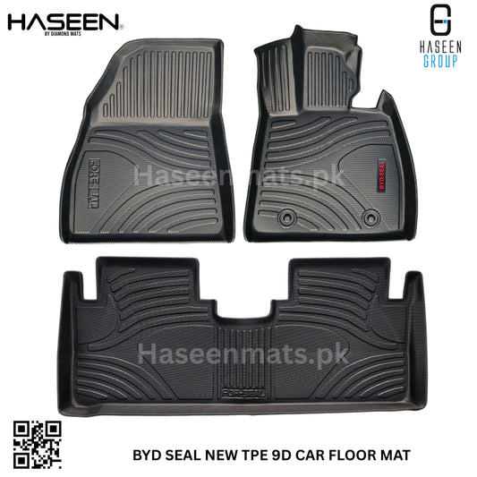 BYD SEAL 9D TPE PLASTIC FLOOR MATS