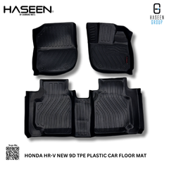 HONDA HR-V 2022-2024 NEW STYLE LUXURY 9D PLASTIC FLOOR MAT