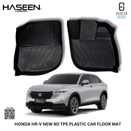 HONDA HR-V 2022-2024 NEW STYLE LUXURY 9D PLASTIC FLOOR MAT