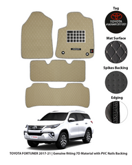 TOYOTA FORTUNER 2014-PRESENT 7D LUXURY CAR FLOOR MAT