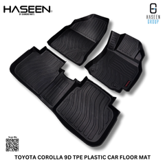 TOYOTA COROLLA 2014-PRESENT PLASTIC HEAVY DUTY 9D FLOOR MAT