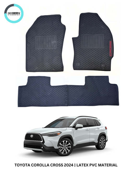 TOYOTA CROSS 2024 LATEX RUBBER CAR FLOOR MAT