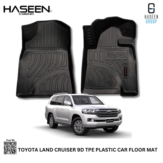 TOYOTA LAND CRUISER NEW LUXURY STYLE PLASTIC HEAVY DUTY 9D FLOOR MAT