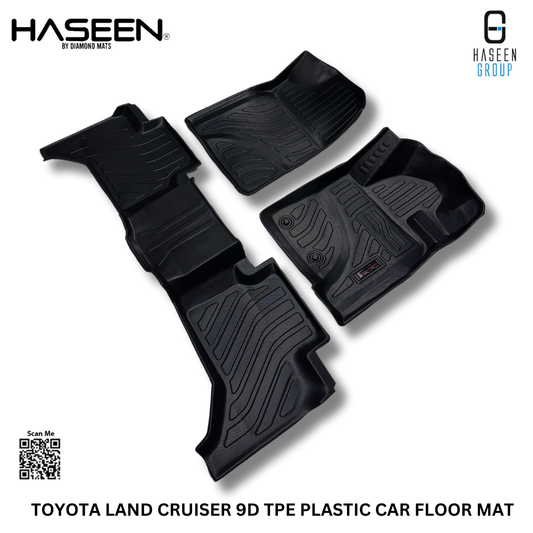 TOYOTA LAND CRUISER NEW LUXURY STYLE PLASTIC HEAVY DUTY 9D FLOOR MAT