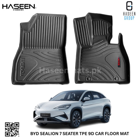 BYD SEALION 7 9D TPE PLASTIC FLOOR MATS