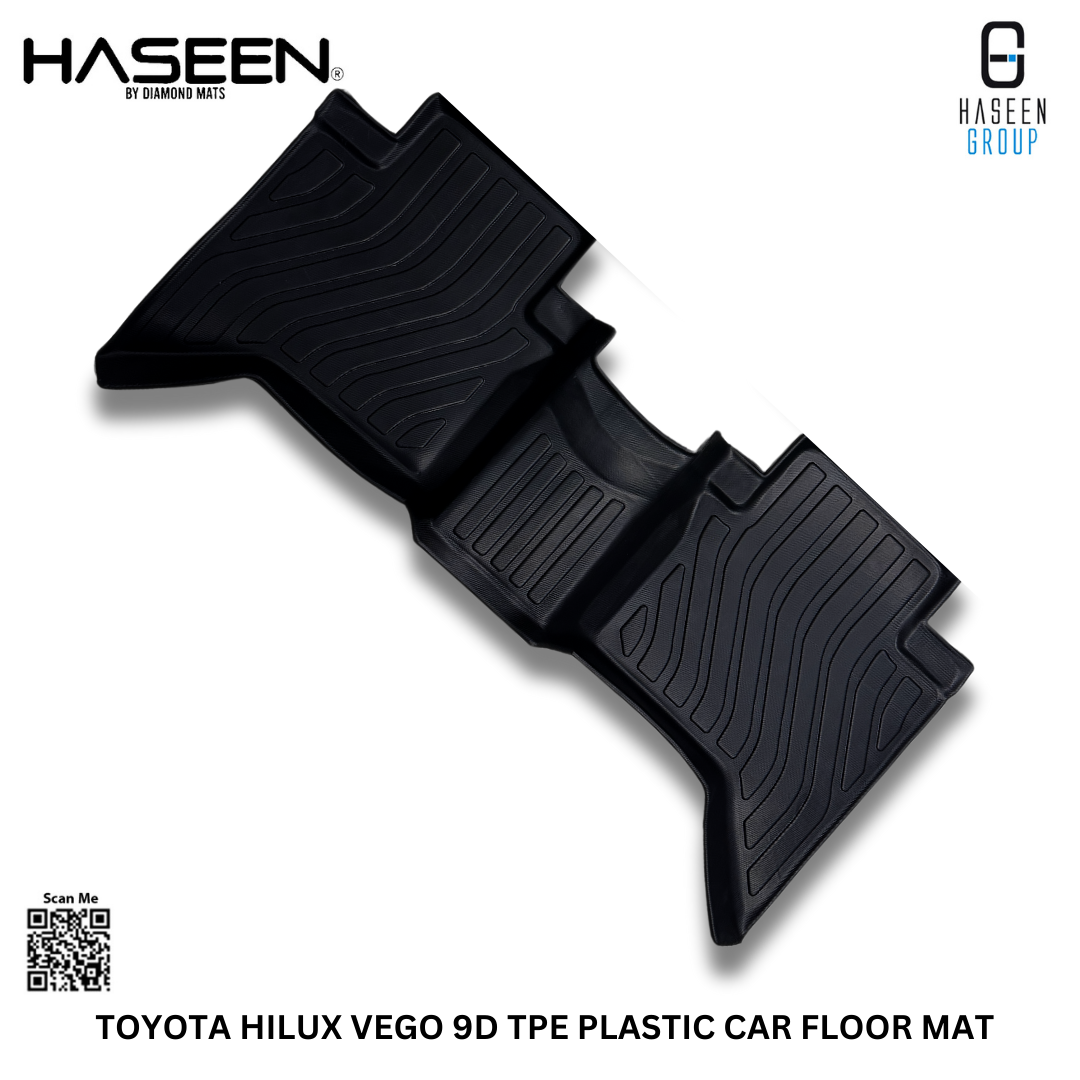 TOYOTA HILUX NEW LUXURY STYLE PLASTIC HEAVY DUTY 9D FLOOR MAT