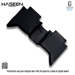 TOYOTA HILUX NEW LUXURY STYLE PLASTIC HEAVY DUTY 9D FLOOR MAT