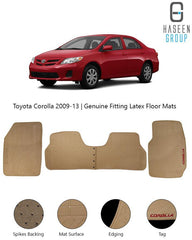 TOYOTA COROLLA 2009-2013 LATEX RUBBER CAR FLOOR MAT