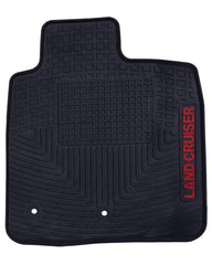 TOYOTA LAND CRUISER 2009-PRESENT RUBBER LATEX CAR FLOOR MAT