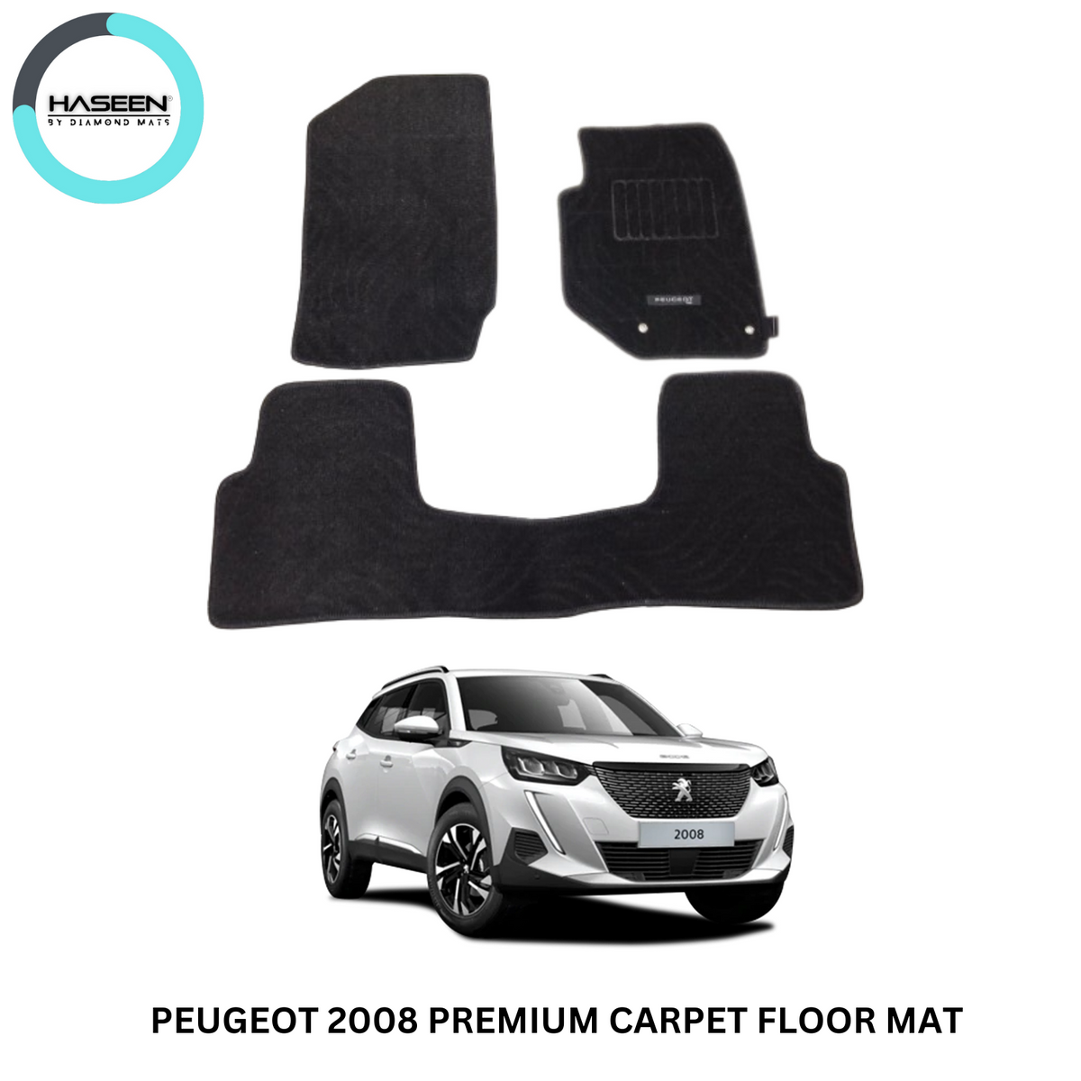 PEUGEOT 2008 PREMIUM CARPET FLOOR MAT