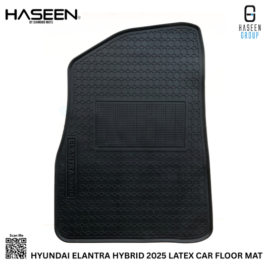 HYUNDAI ELANTRA HYBRID 2025 LATEX RUBBER CAR FLOOR MAT