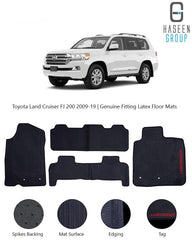 TOYOTA LAND CRUISER 2009-PRESENT RUBBER LATEX CAR FLOOR MAT