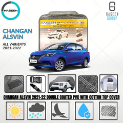 CHANGAN ALSVIN 2020-2024 DOUBLE COATED PVC WITH COTTON CAR COVER