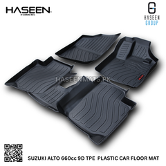 SUZUKI ALTO 660cc 9D TPE PLASTIC HEAVY DUTY CAR FLOOR MAT