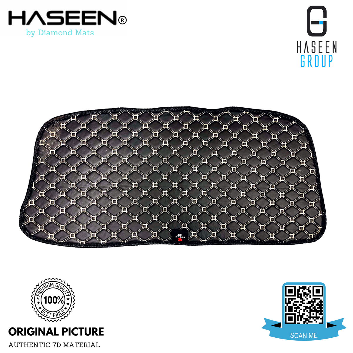 SUZUKI ALTO 2019-PRESENT LUXURY 7D FLAT TRUNK MAT SERIES