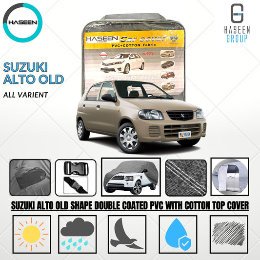 SUZUKI ALTO OLD DOUBLE COAT PVC WITH COTTON CAR COVER