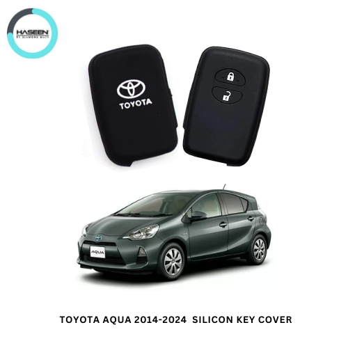 TOYOTA AQUA 2014-2024 (2) BUTTON SILICON KEY COVER