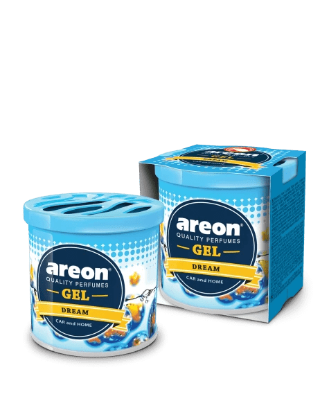 AREON GEL - DREAM - GEL PERFUME FOR CARS & OFFICE - haseenmats.pk