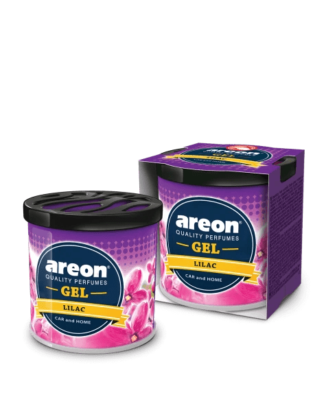 AREON GEL - LILAC - GEL PERFUME FOR CARS & OFFICE - haseenmats.pk