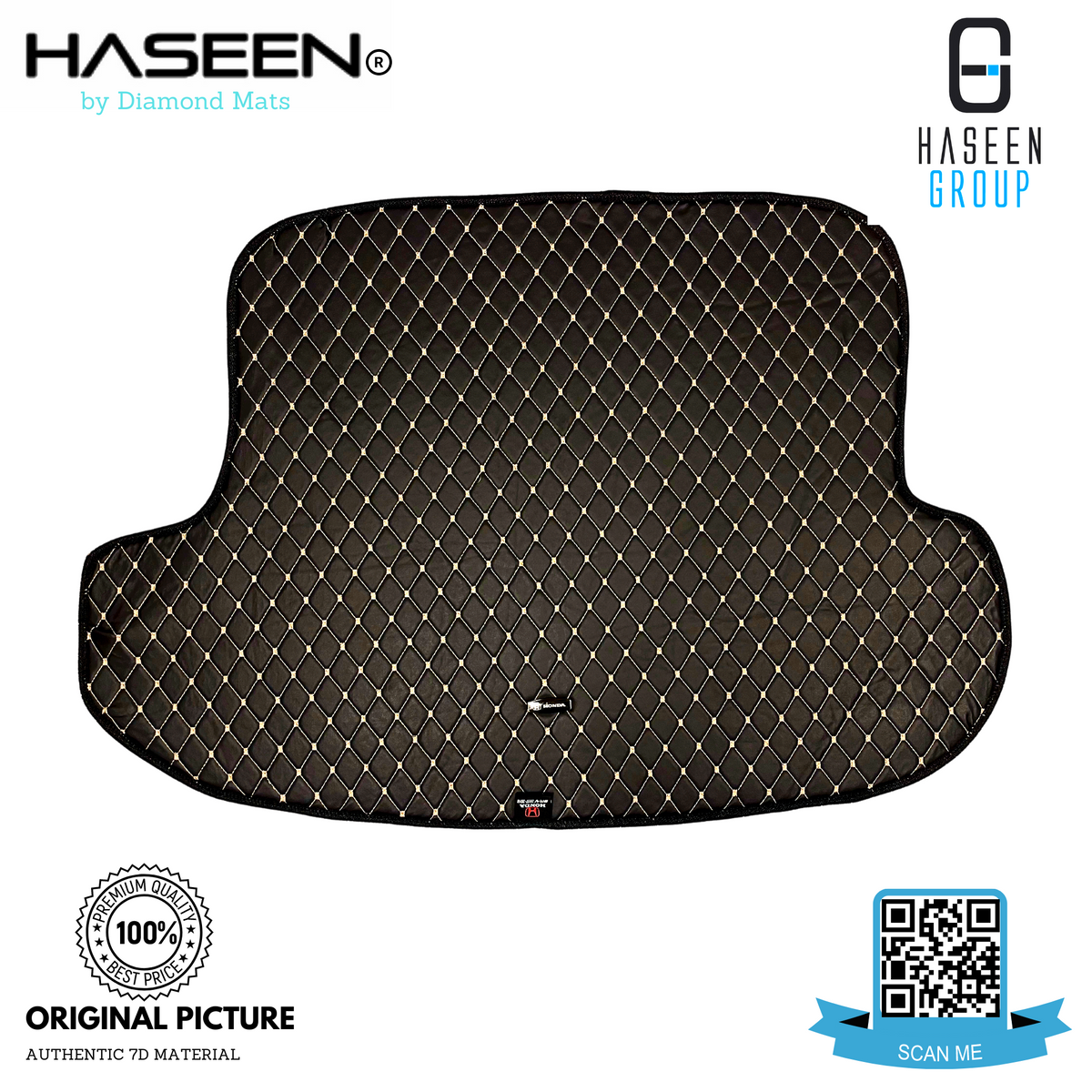 HONDA BRV 2014-PRESENT LUXURY 7D FLAT TRUNK MAT SERIES