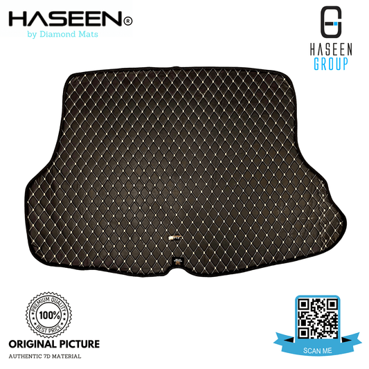 HONDA CITY 2021 - 2024 LUXURY 7D FLAT TRUNK MAT SERIES - haseenmats.pk