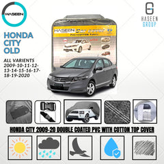 HONDA CITY 2009-20 DOUBLE COAT PVC WITH COTTON CAR COVER