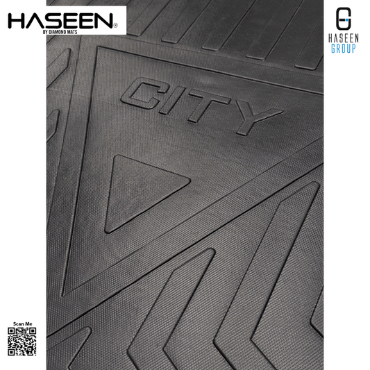 HONDA CITY 2021 - 2024 CAR TRUNK PLASTIC MAT - haseenmats.pk