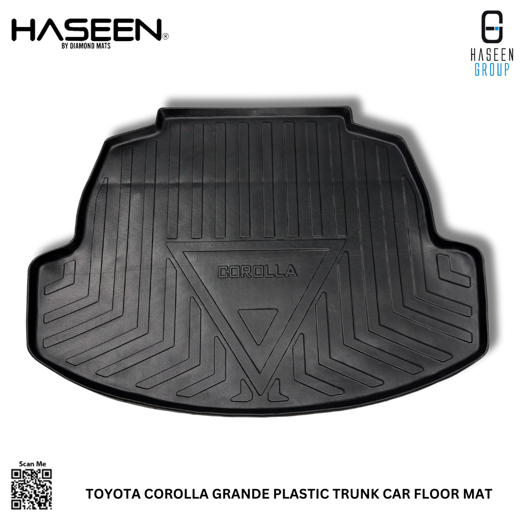 TOYOTA COROLLA 2014-PRESENT CAR TRUNK PLASTIC MAT