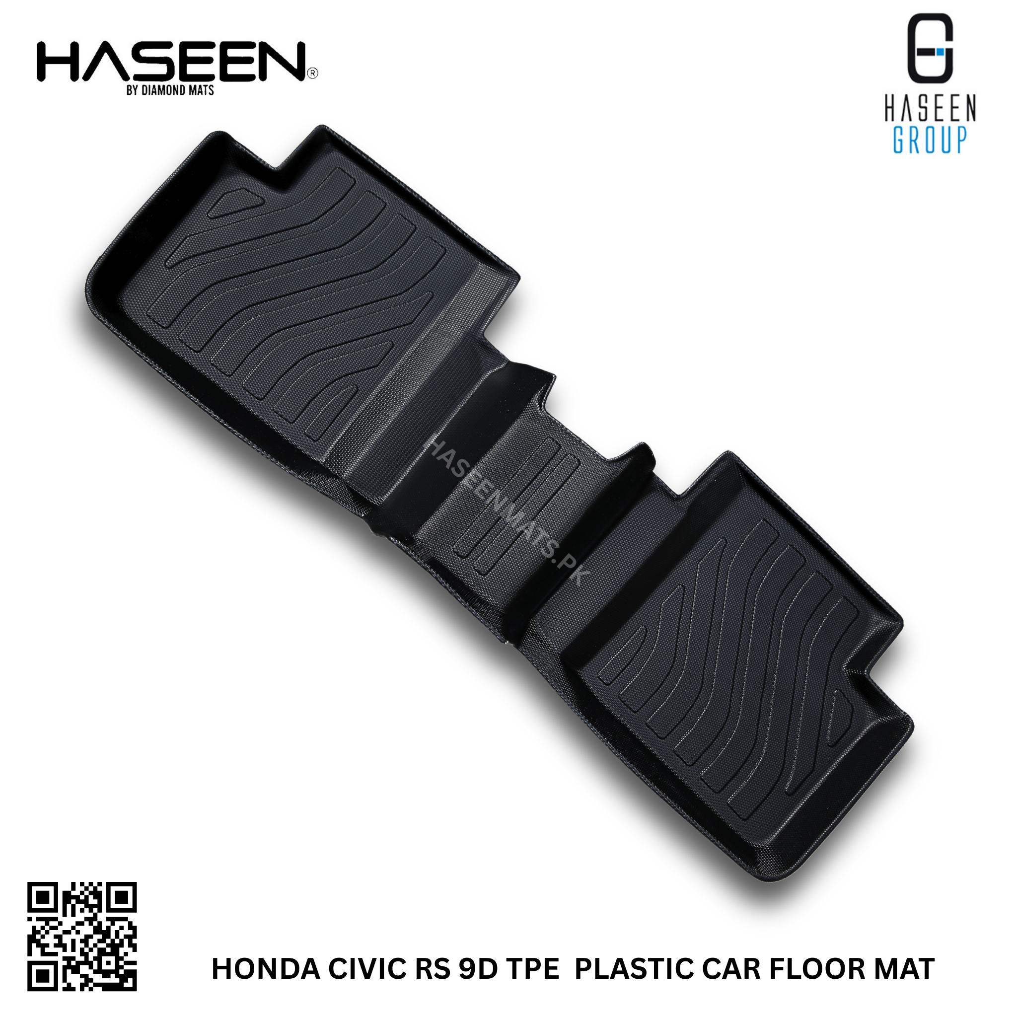 Honda Civic RS latest model 9D TPE plastic mats – elegant and long lasting