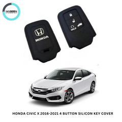 HONDA CIVIC X 2016-2021 (4) BUTTON PVC SILICON KEY COVERS