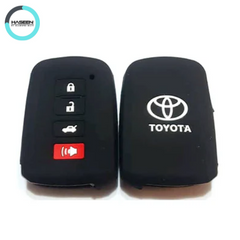 TOYOTA COROLLA 2014-2024 (4) BUTTON PVC SILICON KEY COVERS