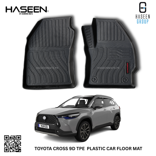 TOYOTA CROSS 9D TPE PLASTIC HEAVY DUTY CAR FLOOR MAT