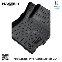 TOYOTA CROSS 9D TPE PLASTIC HEAVY DUTY CAR FLOOR MAT