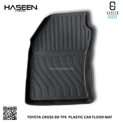 TOYOTA CROSS 9D TPE PLASTIC HEAVY DUTY CAR FLOOR MAT