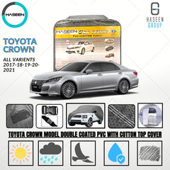 TOYOTA CROWN DOUBLE COAT PVC WITH COTTON CAR COVER