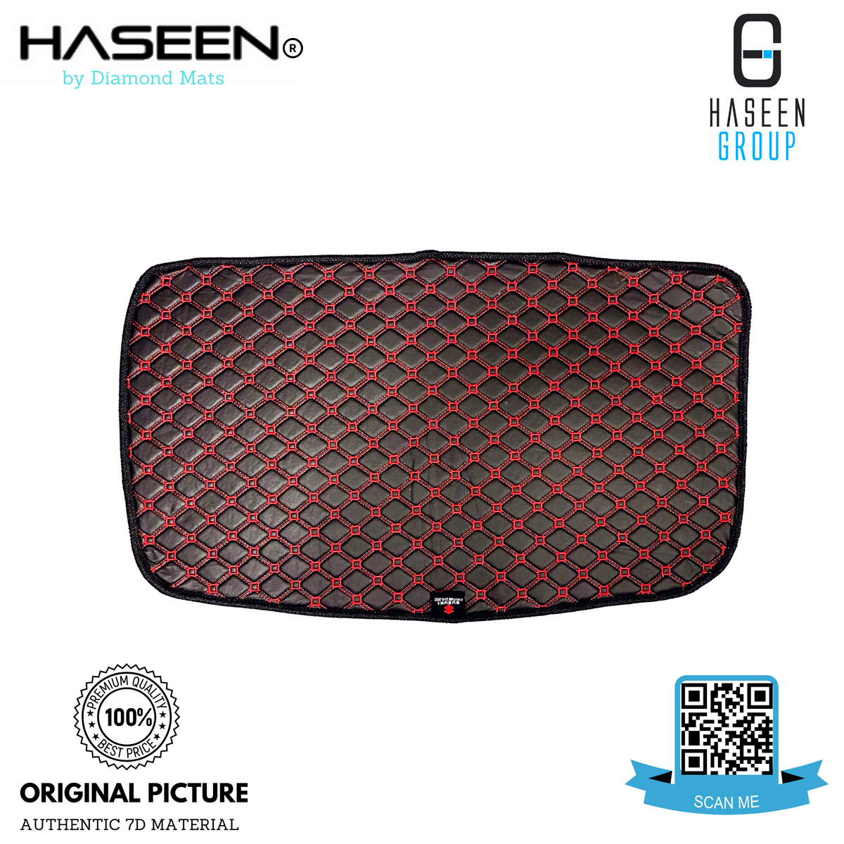 SUZUKI CULTUS 2017-PRESENT LUXURY 7D FLAT TRUNK MAT SERIES