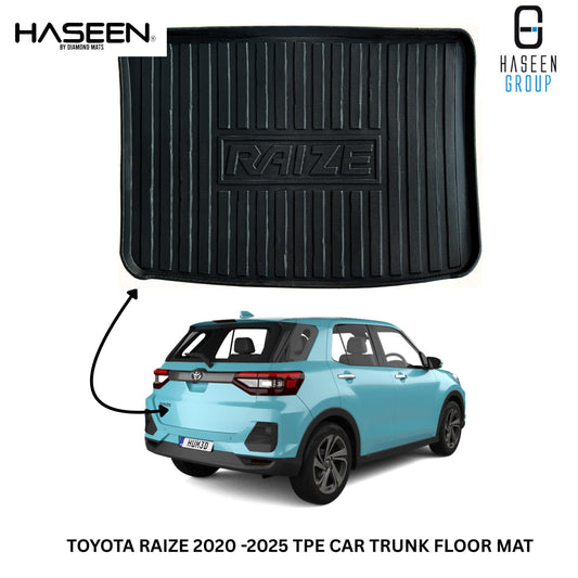 TOYOTA RAIZE NEW 2020-2025 CAR TRUNK PLASTIC MAT