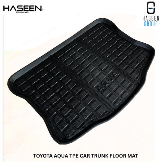 TOYOTA AQUA 2011-2024  TPE PLASTIC TRUNK CAR FLOOR MAT