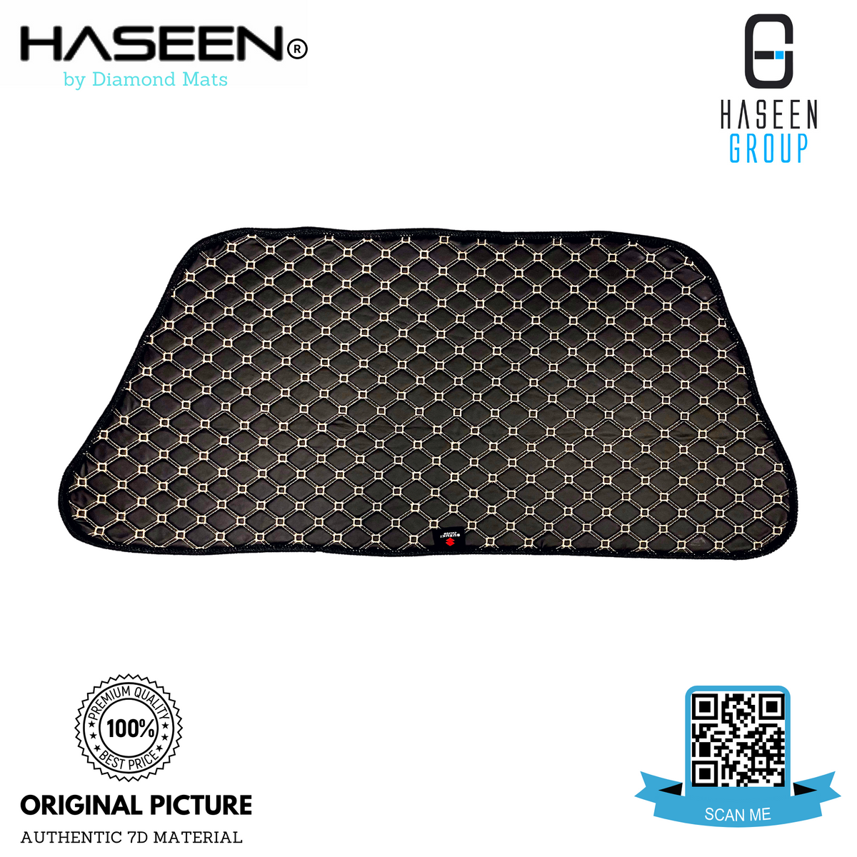 SUZUKI CULTUS OLD 2006-2016 LUXURY 7D FLAT TRUNK MAT SERIES