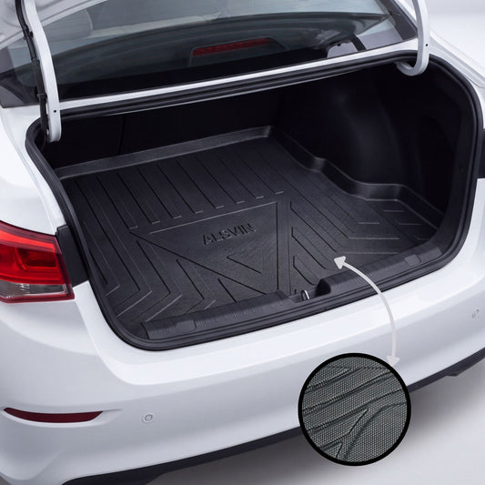 Changan Alsvin 2021-2026 TPE Trunk Mat – Diggi Tray Boot Liner, Custom Fit Waterproof | Haseen
