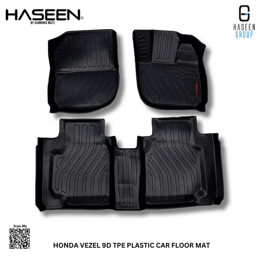 HONDA VEZEL NEW STYLE LUXURY 9D PLASTIC FLOOR MAT