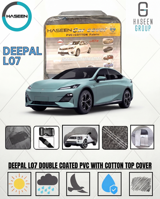* Deepal L07 waterproof car cover for outdoor all weather protection
* Custom fit Deepal L07 car cover with UV and dust protection
* Premium Deepal L07 sedan cover for rain sun and scratches
* Heavy duty car cover designed for Deepal L07 electric sedan
* Breathable Deepal L07 outdoor car cover for daily protection
* Silver Deepal L07 full body car cover for outdoor parking
* Deepal L07 EV car cover with heat resistant waterproof fabric
* Indoor and outdoor Deepal L07 car protection cover
* Deepal L07 access