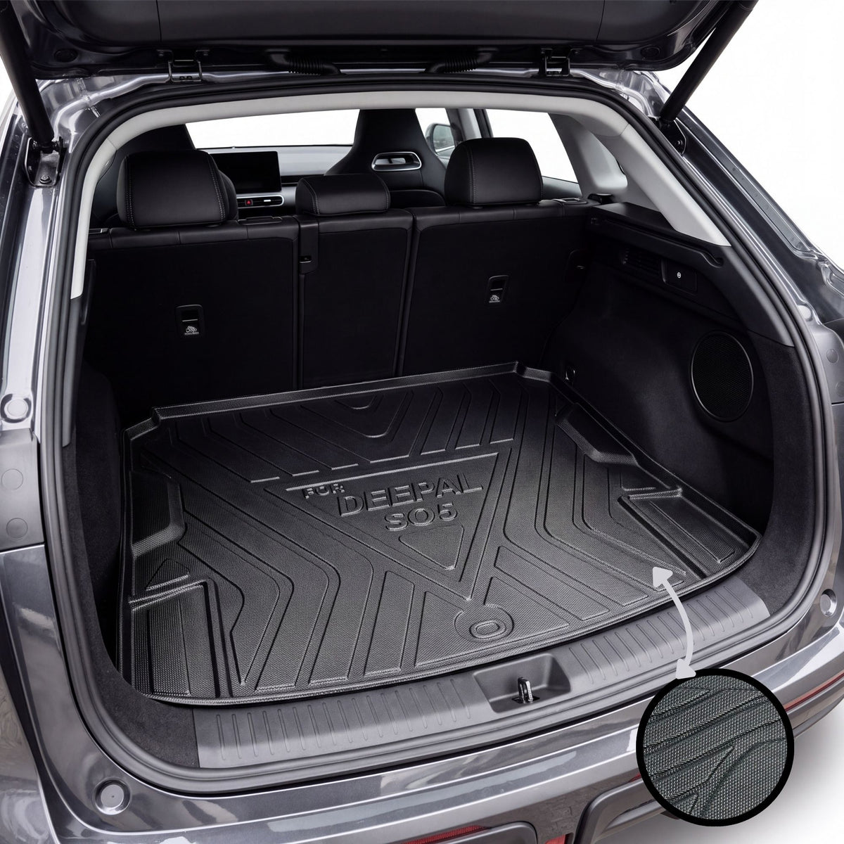 Deepal S05 TPE Trunk Mat – Diggi Tray Boot Liner, Custom Fit Waterproof Electric EV | Haseen