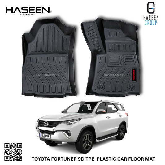 TOYOTA FORTUNER 9D TPE PLASTIC HEAVY DUTY CAR FLOOR MAT