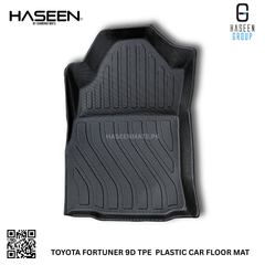 TOYOTA FORTUNER 9D TPE PLASTIC HEAVY DUTY CAR FLOOR MAT