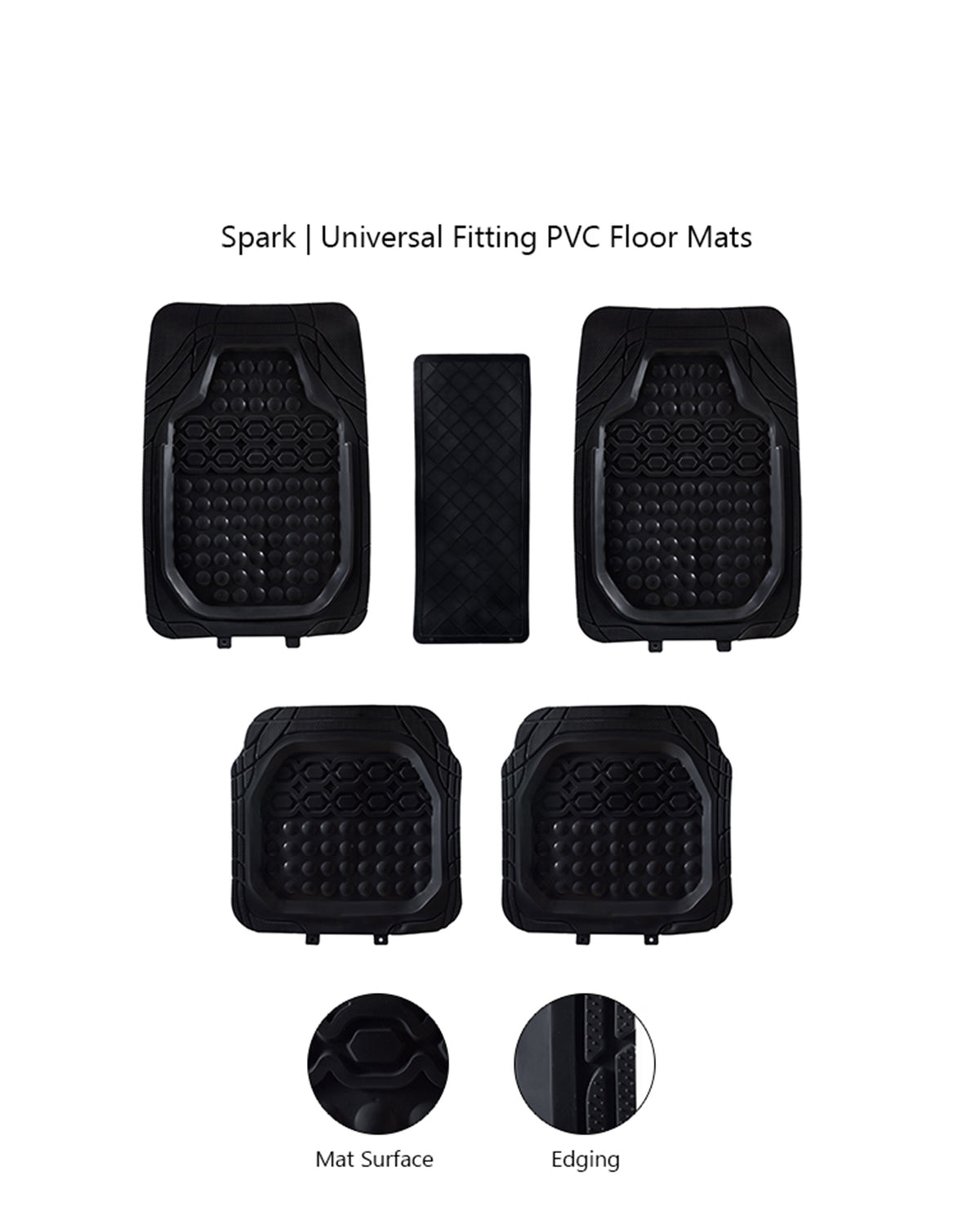 UNIVERSAL 999 PVC DIAMOND SERIES CAR FLOOR MAT